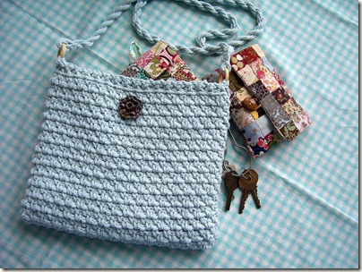 Cozy Things: Winter Cotton Crochet Bag